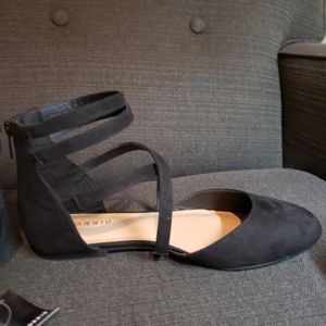 Torrid Criss cross almond toe sandals